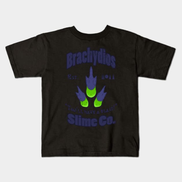 Brachydios Slime Co. Kids T-Shirt by Swainathan